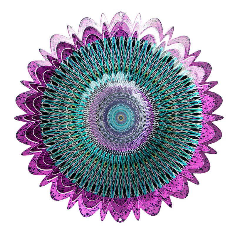 Windspinner Spin Art Mandala Galactic Ø 30 cm – RVS