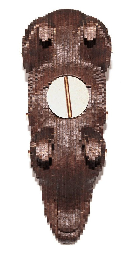 DIY houten spaarpot capibara, 19,3 x 7,2 x 12 cm