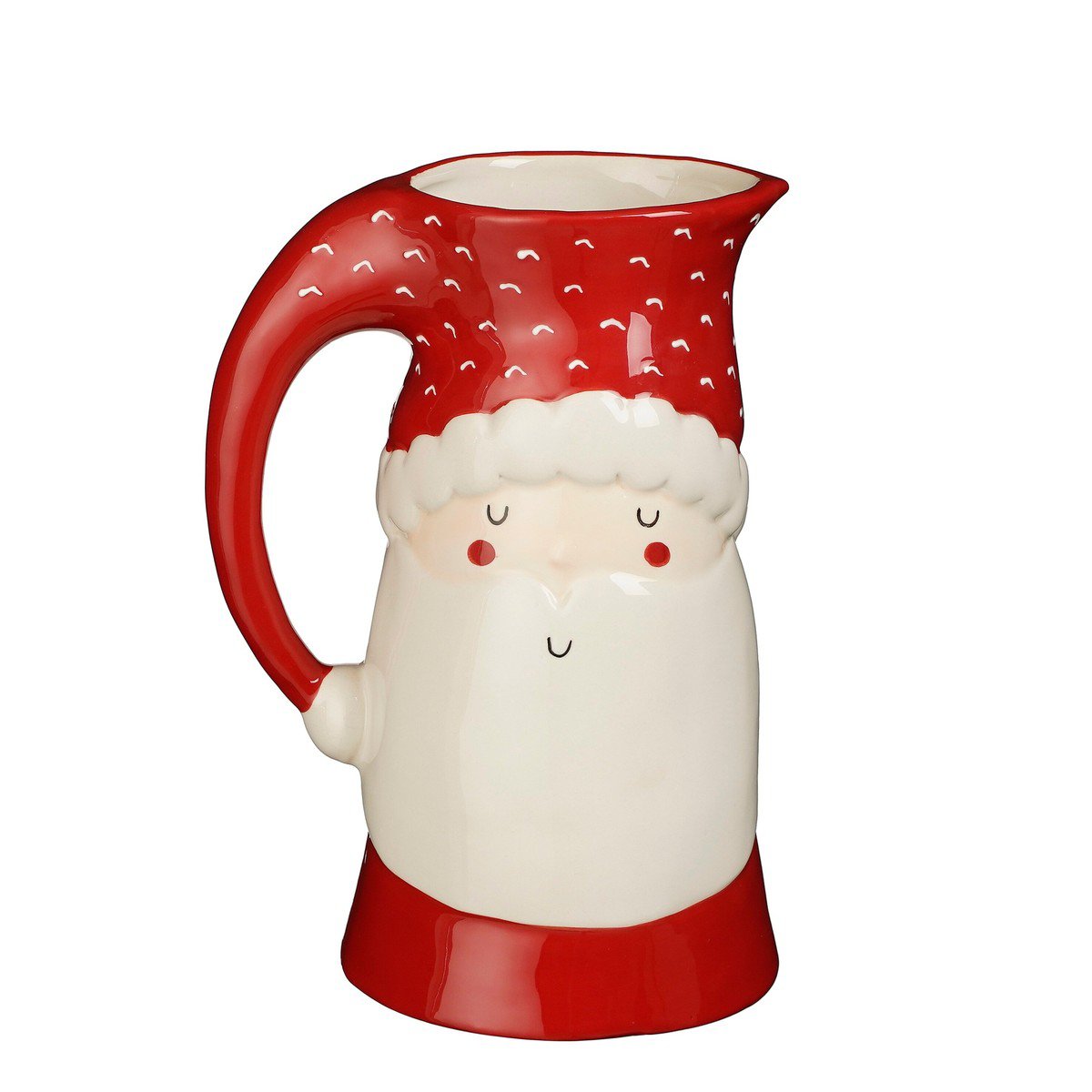 Karaf kerstman rood 2,5 liter