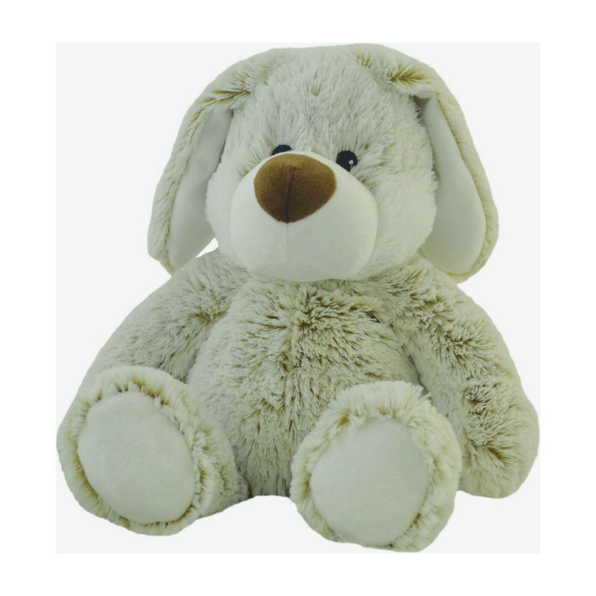 Konijn magnetronknuffel grijs met lavendelgeur, 18 × 18 × 35 cm