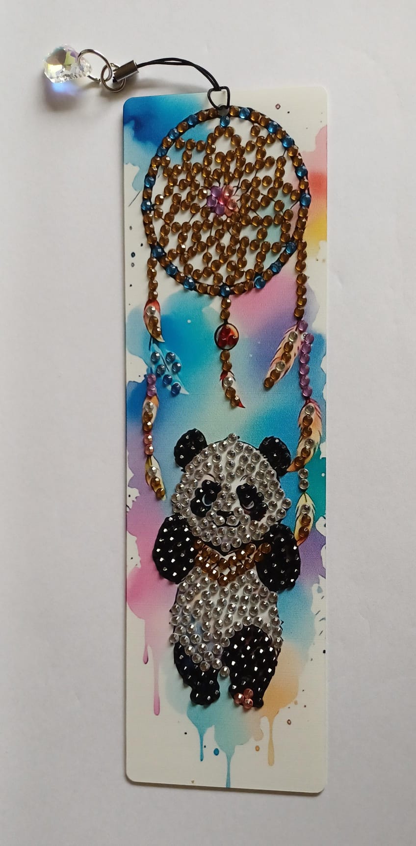 Panda met dromenvanger, boekenlegger 5,5 × 19,5 cm