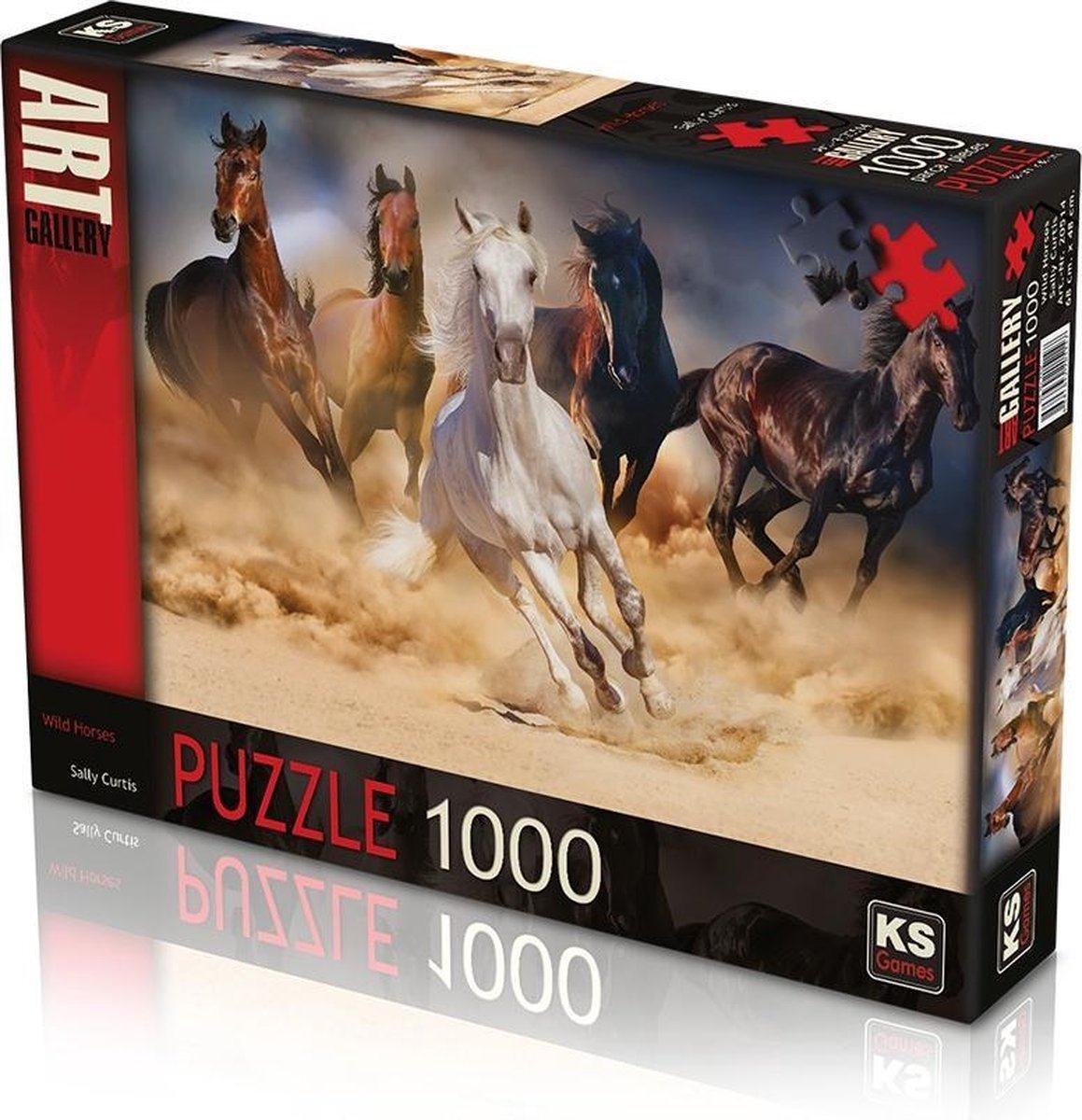 Wild Horses legpuzzel, 1000 stukjes