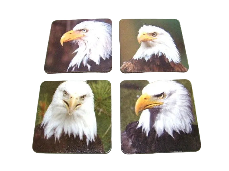 Adelaars onderzetters, set van 4 stuks