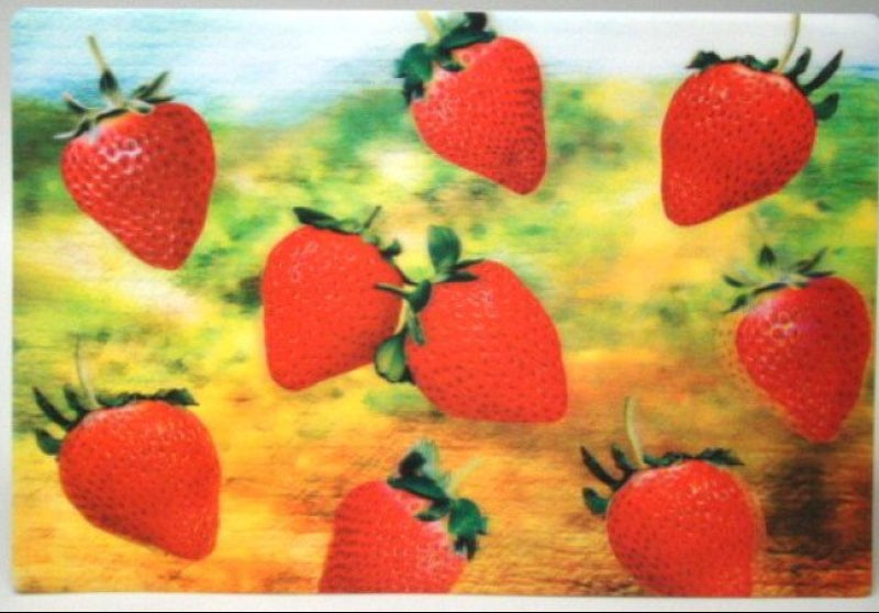 Aardbei placemat, 44 x 29 cm