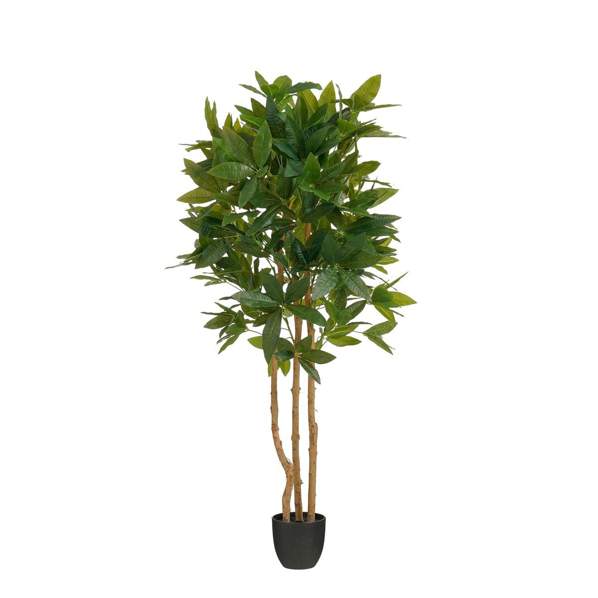Vingerplant kunstplant, groen, 150 cm