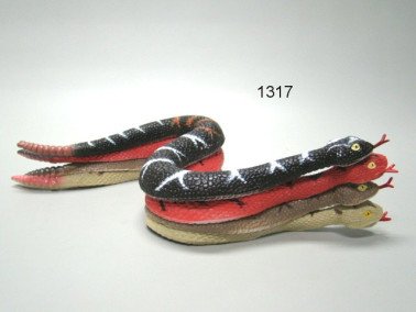 Ratelslang 45 cm, kunststof