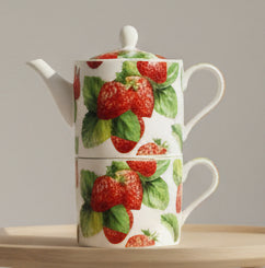 Aardbei, tea for one