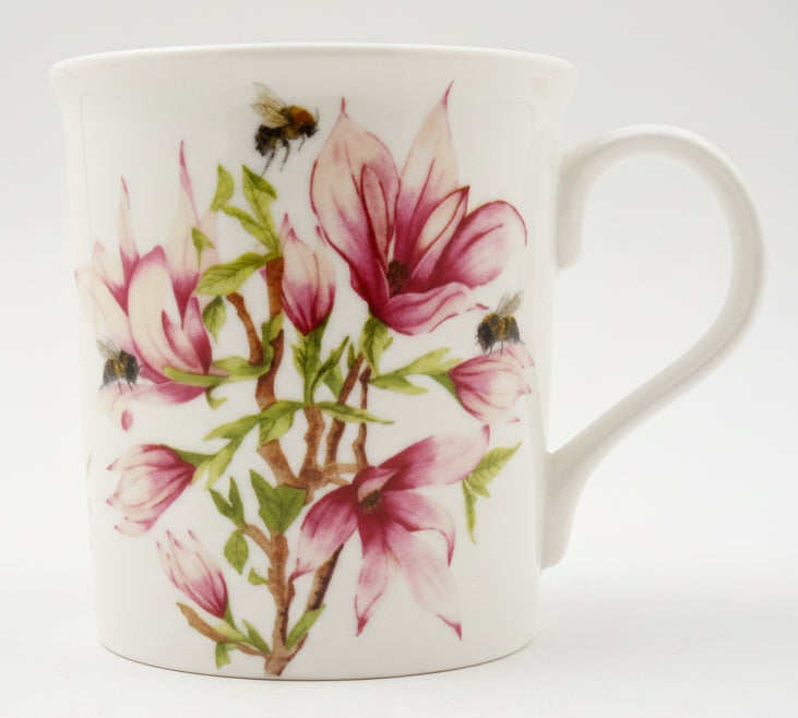 Bijen en magnolia mok, 300 ml