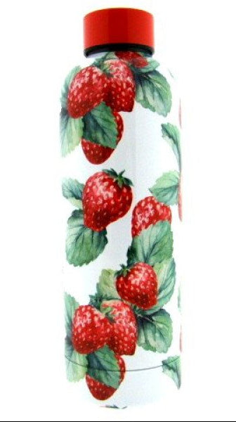 Aardbei drinkfles, 500 ml