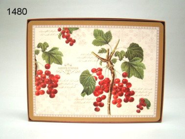 Jardin d'hiver placemats, 4 stuks