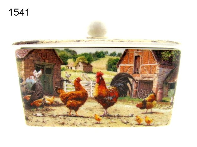 Haan en hen botervloot