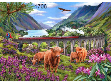 Glenfinnan ladies legpuzzel, 500 XL stukjes
