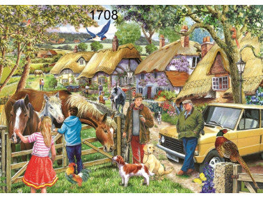 Horses & hounds legpuzzel, 500 XL stukjes