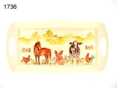 Boerderij dienblad, middel