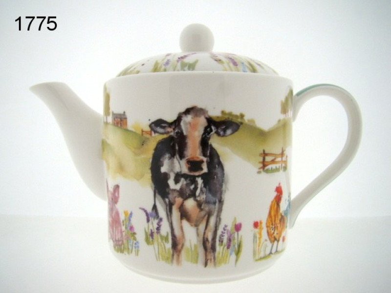 Boerderij/farmyard, theepot