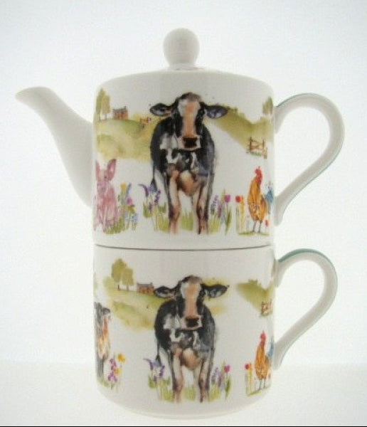 Boerderij/farmyard, tea for one