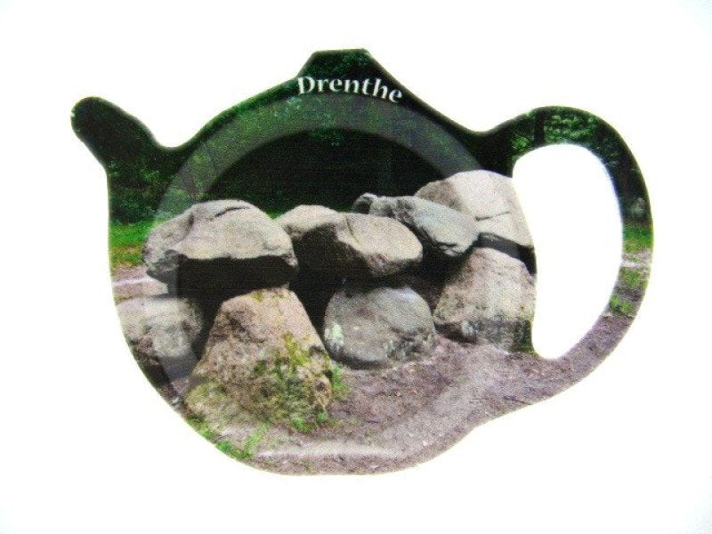 Drenthe hunebed theetip, 13 cm
