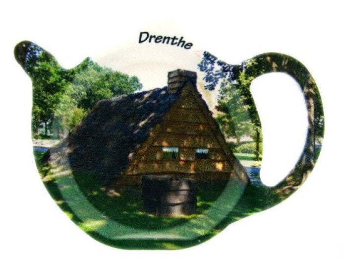Drenthe plaggenhut theetip, 13 cm