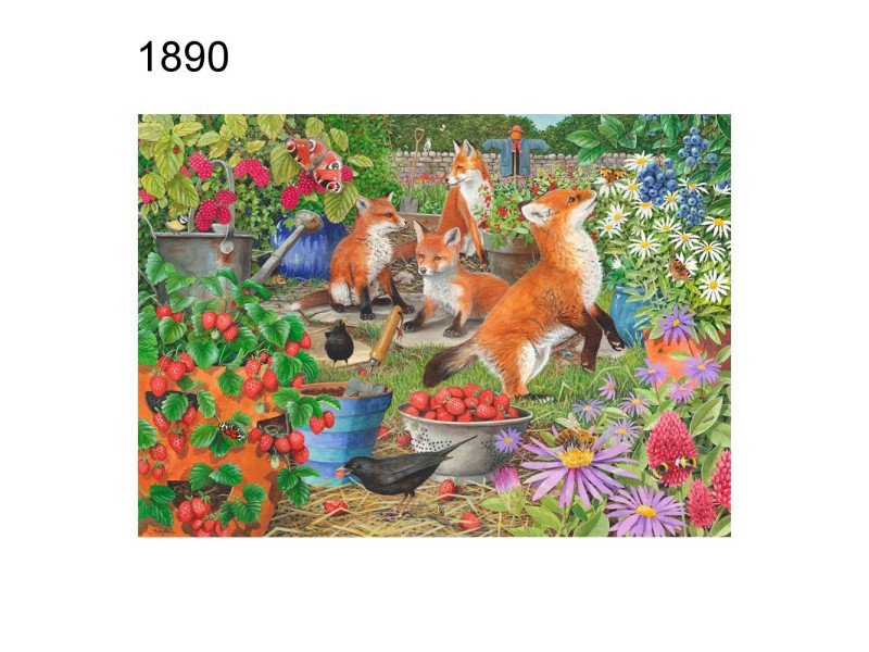 Foxy ladies, legpuzzel 1000 stukjes