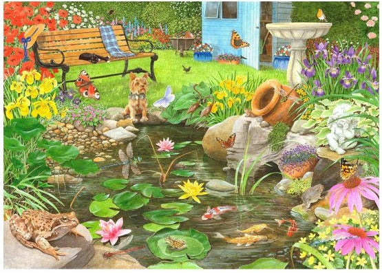 Lily pond legpuzzel, 1000 stukjes