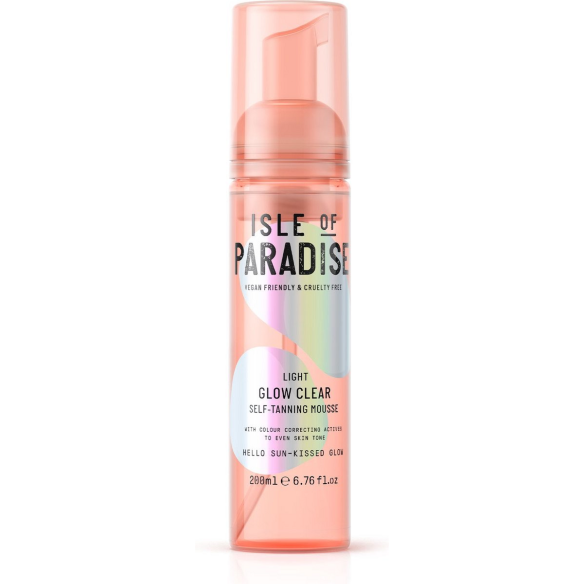 Isle of Paradise transparante zelfbruinende mousse, 200 ml