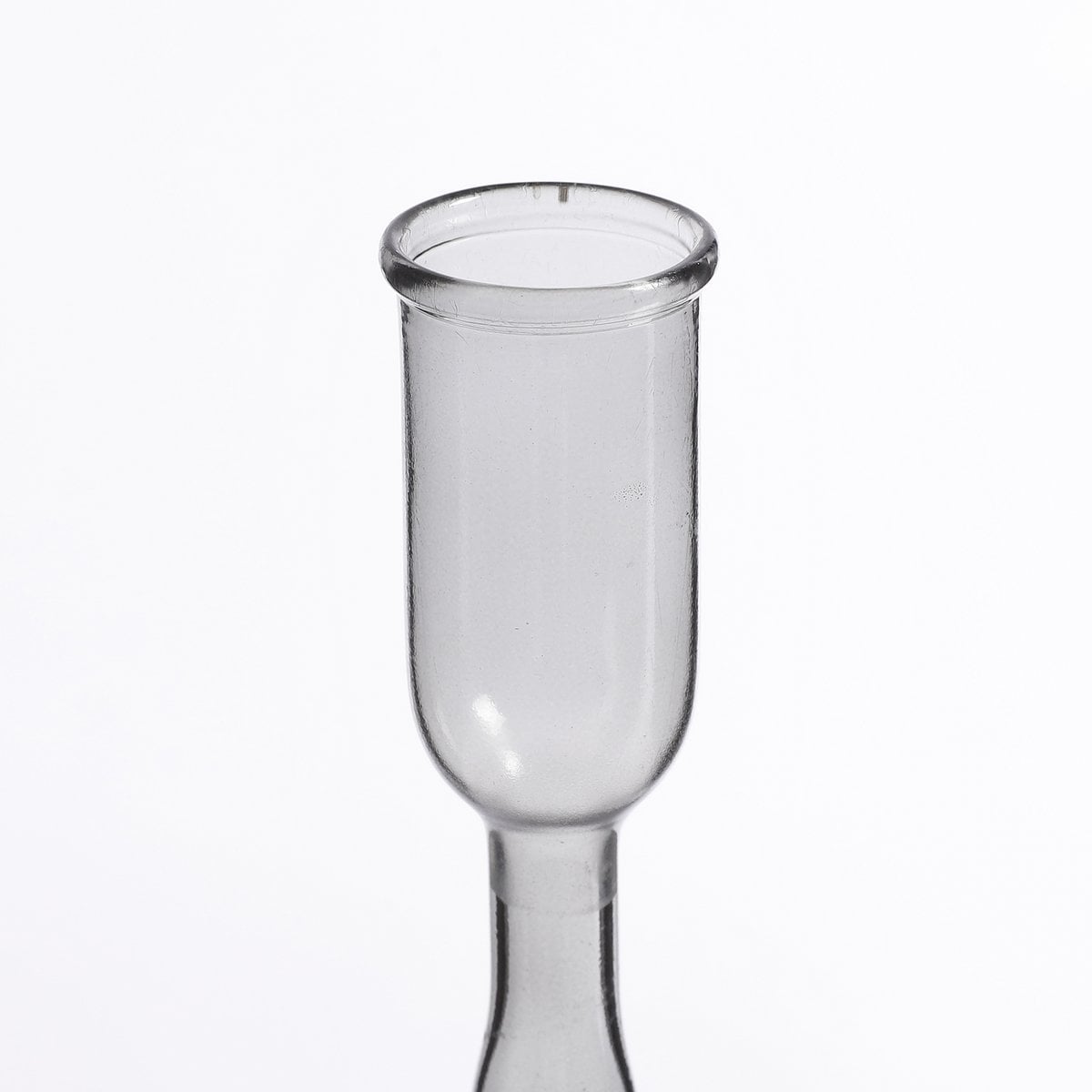 Trent glazen kandelaar, donkergrijs, Ø 9 × 33 cm
