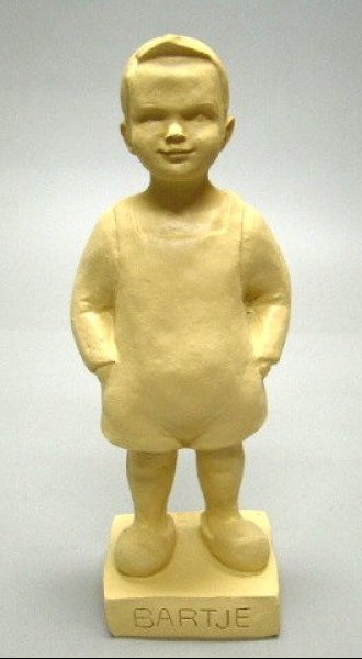 Bartje beeldje zandkleur, 24 cm