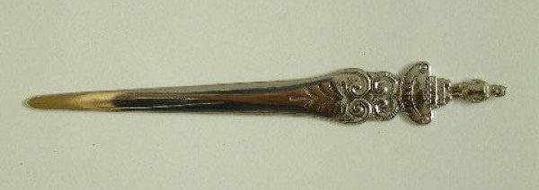 Bartje briefopener metaal