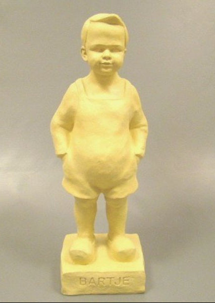 Bartje tuinbeeld polystone, 60 cm