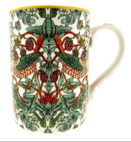 Strawberry thief mok, 250 ml