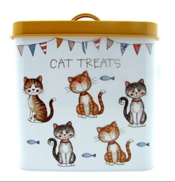 Koekjes/snackblik poes, 24 cm