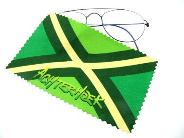 Achterhoek brillendoekje, microvezel, zacht en krasvrij, 15 x 9 cm