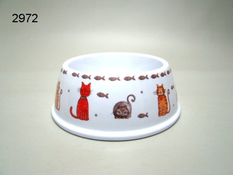Poes voerbak melamine