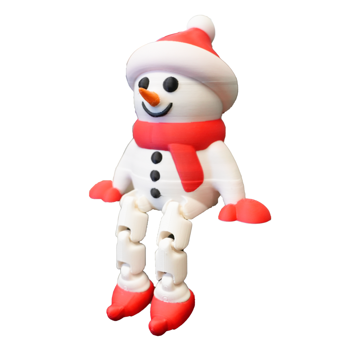 Flexibele sneeuwpop - 16CM