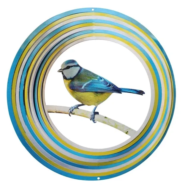 Windspinner Spin Art Pimpelmees 12 inch – RVS