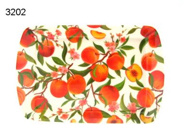 Perzik dienblad, klein