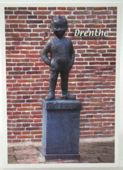 Drenthe ansichtkaart Bartje