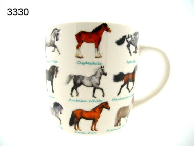 Paardenrassen mok, 300 ml