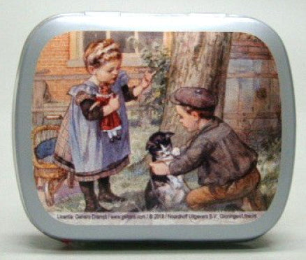 Ot en Sien, wat denkt poes, blikje met pepermunt, 14 gram