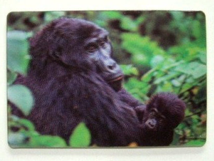 Gorilla 3D magneet, 11 cm