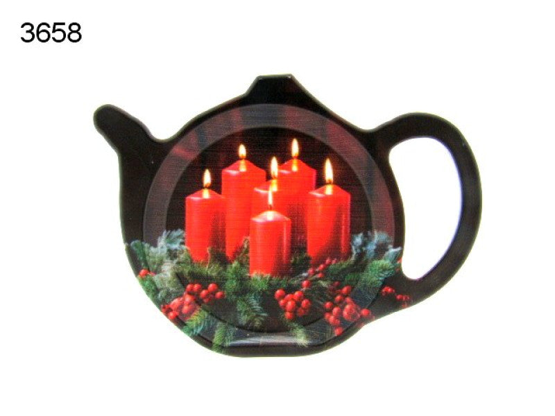 Kerst kaarsen theetip