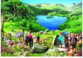 Lake view legpuzzel, 500 XL stukjes