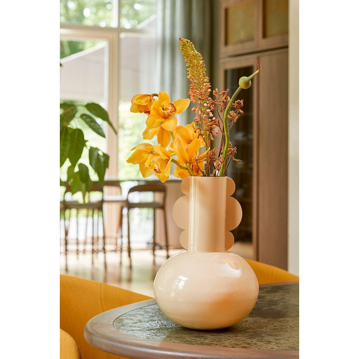 Mica Decorations Boyd Vaas – Metaal Beige