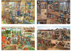Time to Potter legpuzzel set,4 x 500 stukjes