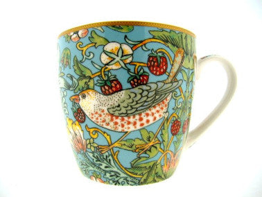 Strawberry Thief ontbijtmok, William Morris