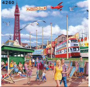 Blackpool Promenade legpuzzel, 500 XL stukjes, 48 x 34 cm
