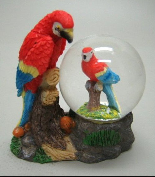 Papegaai schudbol, 10 cm