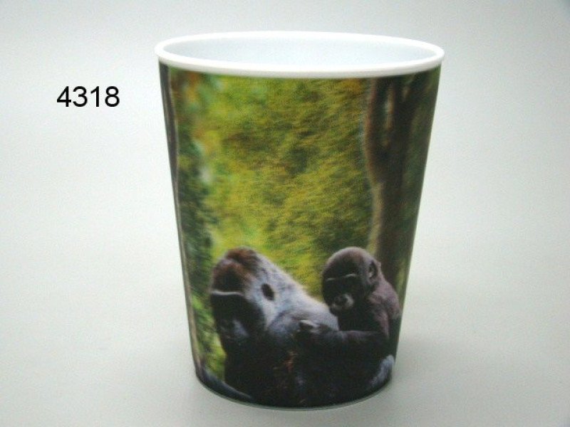 Gorilla, 3D beker