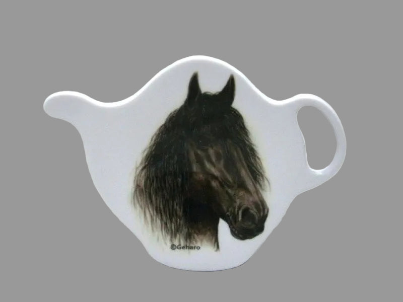 Fries paard theetip, 7,5 x 10 cm