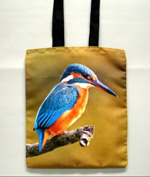 IJsvogel boodschappentas, 39 x 34 cm